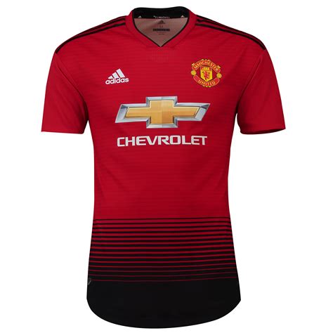 Manchester United 2018 19 Adidas Home Kit Football Shirt Culture