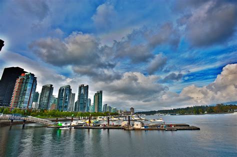 Harbor And Downtown Vancouver Hdr A Photo Of The Seaport Flickr