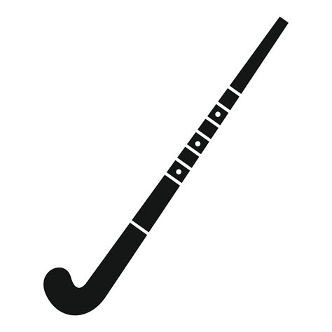 Field Hockey Stick Icon Simple Style 14587756 Vector Art At Vecteezy