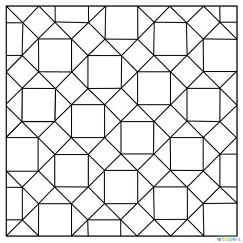 Pin By Tobias Jensen Bach On Møsnter Geometric Coloring Pages