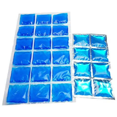 Hot Cold Reusable Gel Ice Pack Aluminum Foil Pe Cooling Gel Ice Sheet