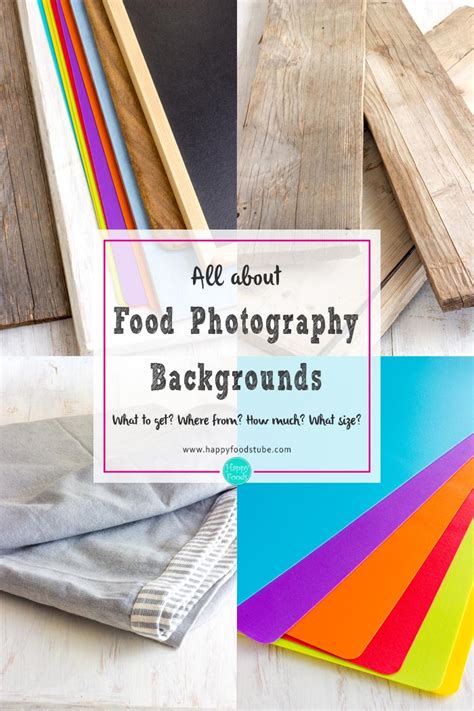 All About Food Photography Backgrounds Happyfoods Tube