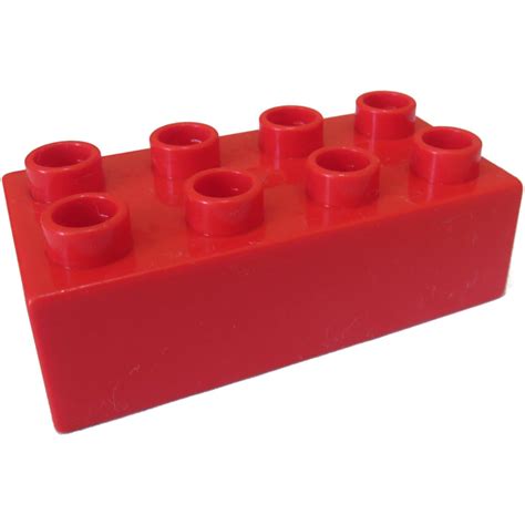 Lego Red Duplo Brick 2 X 4 3011 31459 Brick Owl Lego Marketplace