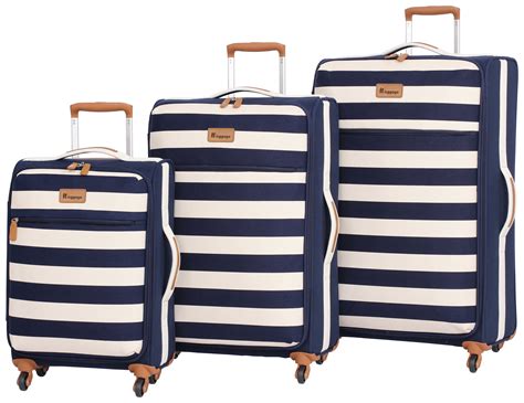 It Luggage Lightweight Large 4 Wheel Suitcase Nautical Review
