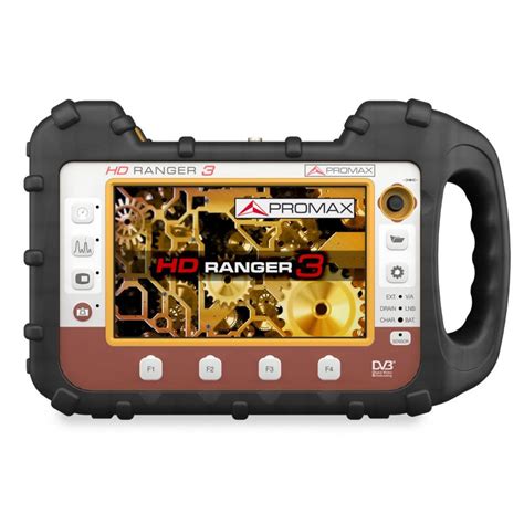 Promax Hd Ranger 3 Professional Field Meter Dvb Tt2c2ss2 H265