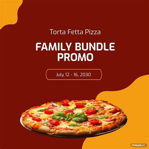 Free Pizza Promo Templates And Examples Edit Online And Download