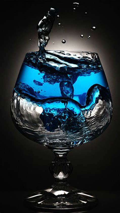 Blue Glass Color Splash Color Splash Photography Color Splash Photo