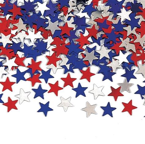 Red White And Blue Stars Red And Blue Stars In National Usa Stock