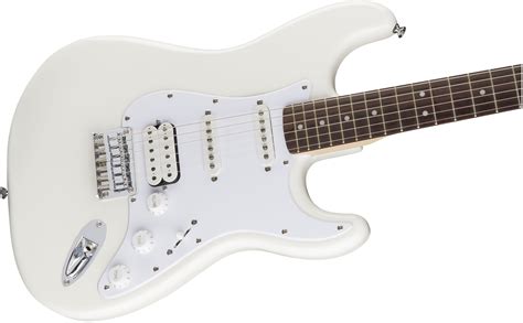 Squier Bullet Stratocaster HT HSS LAU Arctic White Guitare