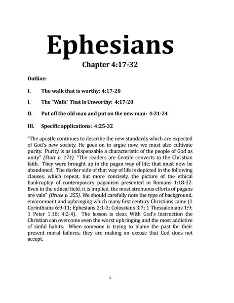 Ephesians Chapter 417 32commentary By Mark Dunagan Issuu