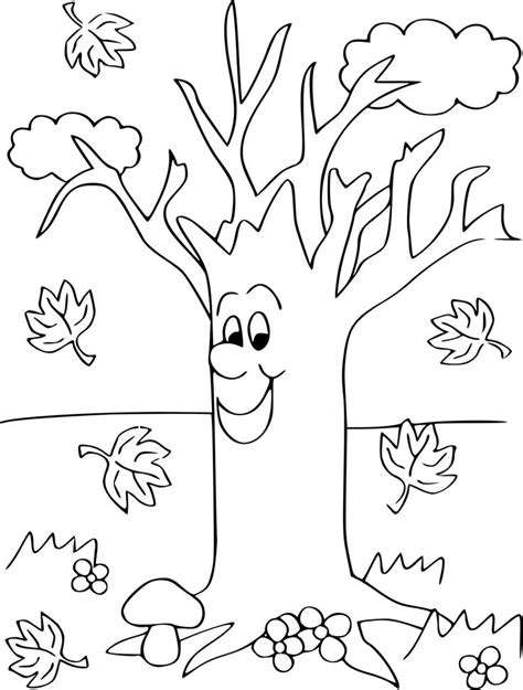 Coloriage Automne Maternelle Dessin Imprimer Sur 7888  Раскраски