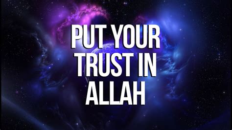 Put Your Trust In Allah Nouman Ali Khan Yaseen Media Youtube