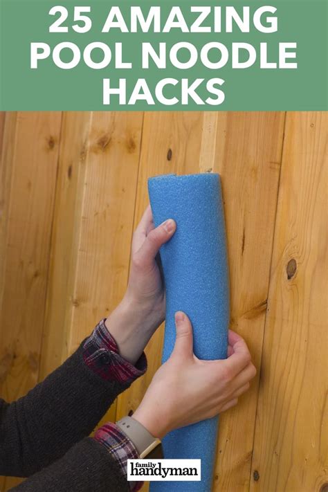 Pool Noodle Hacks That Will Improve Your Life Pool Noodles Foam Noodles Pool Noodle Crafts