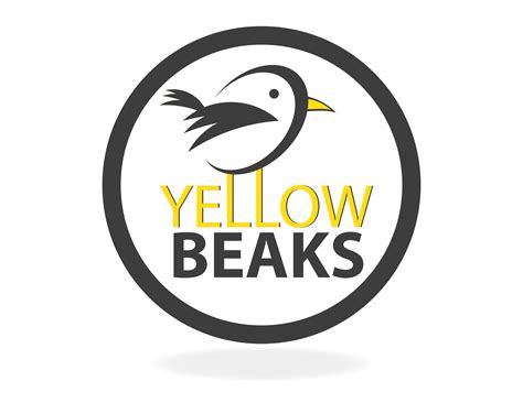 Yellow Bird In Yellow Circle Logo Logodix