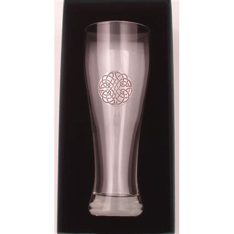 23 Oz Giant Beer Glass Pewter Finish Celtic Swirl The Robert Emmet Company Inc