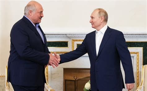 В Петербурге началась встреча Путина и Лукашенко — РБК