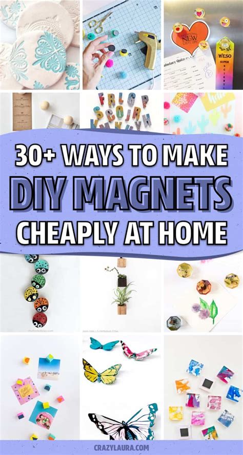 30 Easy Diy Magnets And Craft Tutorial Ideas Crazy Laura