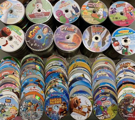 100 Dvd Lot Kids Wholesale Great For Personal Or Resale Bulk Movies Tv