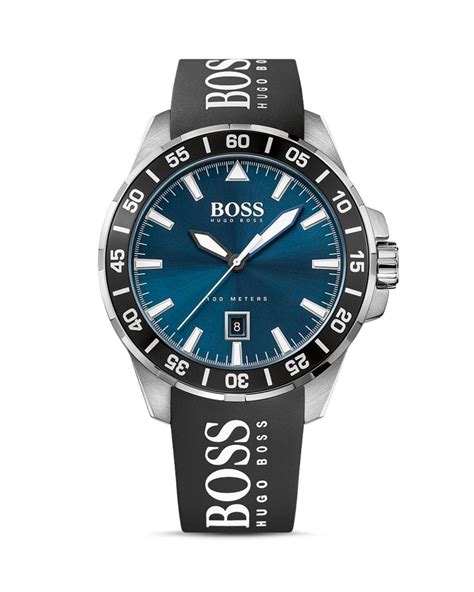 Boss By Hugo Boss Deep Ocean Watch In Blue For Men Lyst