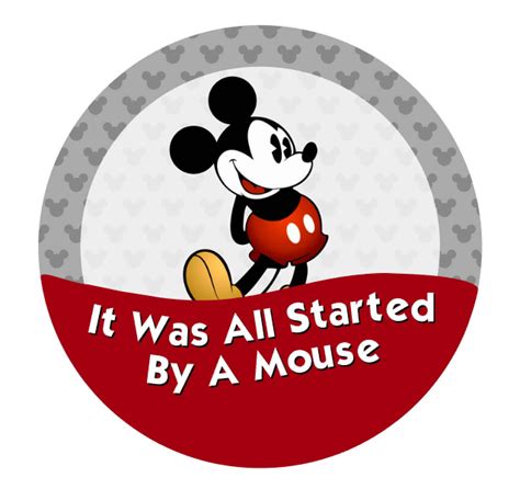 It All Started With A Mouse Quote Dynamitedesignsboutique