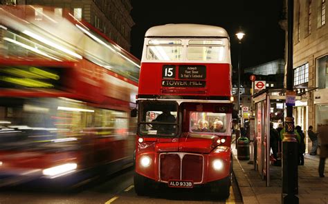 Wallpaper 2560x1600 Px Blur Bus City Driver England Lantern