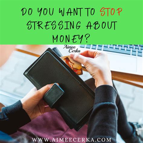 Do You Want To Stop Stressing About Money