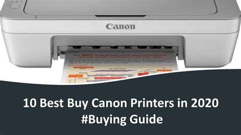 10 Best Buy Canon Printers In 2020 Buying Guide Droidcops