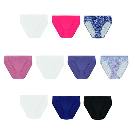 women s cotton hi cut underwear available in regular and plus sizes colors may vary buy