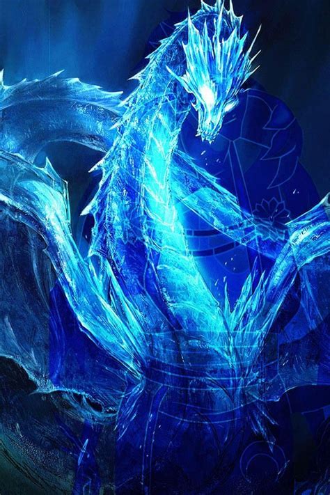 Dragon Pictures Neon Blue Ice Blue Dragon Bleach Anything Dragons