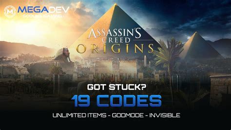 Assassin S Creed Origins Cheats Invisible Stealth Godmode