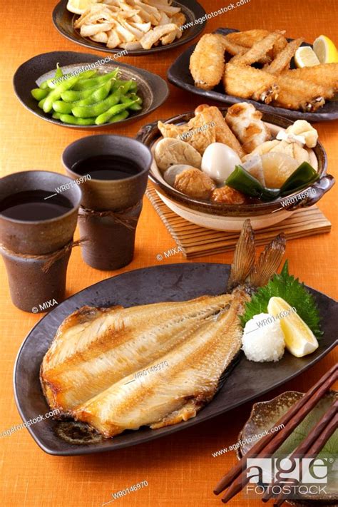 Izakaya Dishes Stock Photo Picture And Royalty Free Image Pic