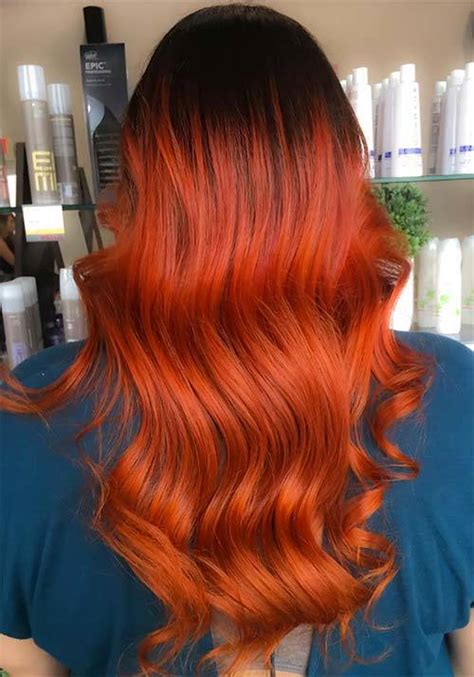 25 Pretty Burnt Orange Hair Colors For Major Inspiration Hairstyle Camp