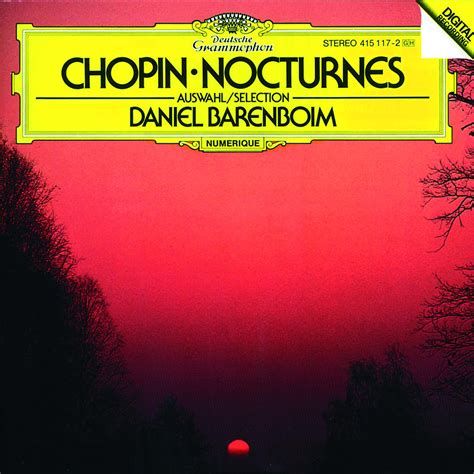 Daniel Barenboim Chopin Nocturnes 19822023 Official Digital
