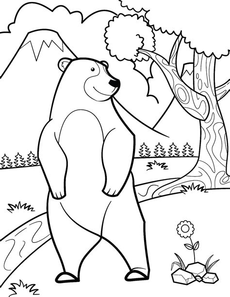 Animal Habitat Coloring Pages Home Design Ideas