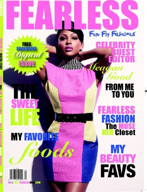 Meagan Good Covers Fearless Magazine
