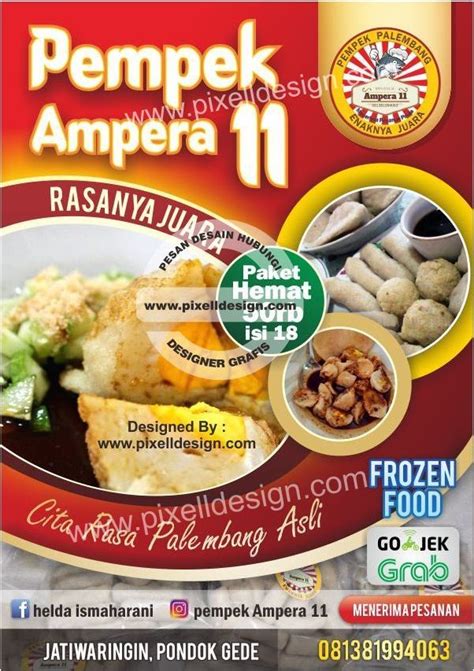Contoh Brosur Iklan Makanan Lengkap Paling Menarik | Makanan, Makanan beku, Frozen