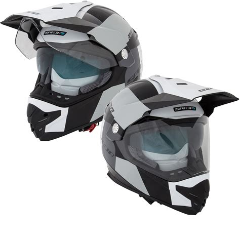 Manufacturers of all sorts have jumped into the adv helmet market to give us riders a smorgasbord of options to choose from. Spada Intrepid Adventure Dual Sport Motorcycle Helmet ...