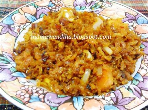 Sambal udang kering yang sedap. Dari Dapur MaDiHaA: Sambal Kentang Udang Kering