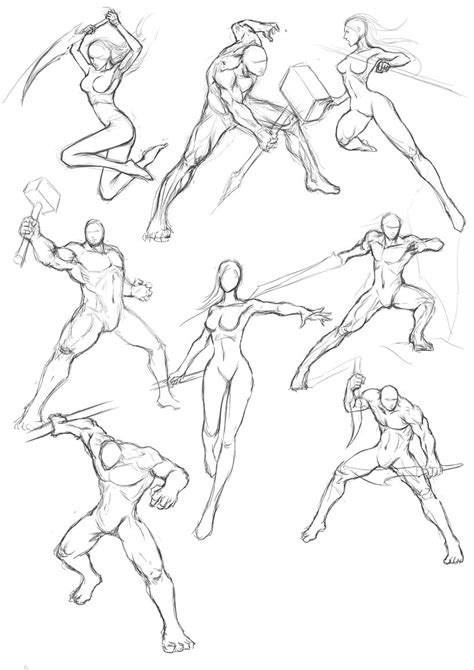 Martial Arts Posture Art Reference Poses Drawings Art Poses