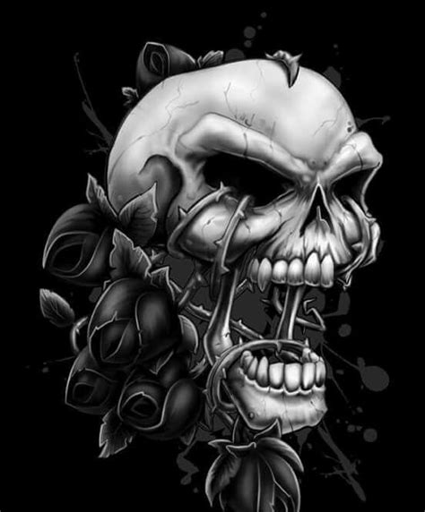 Pin By Tracyann Ruotilio On Skulls Reapers Skulls And Roses Skulls