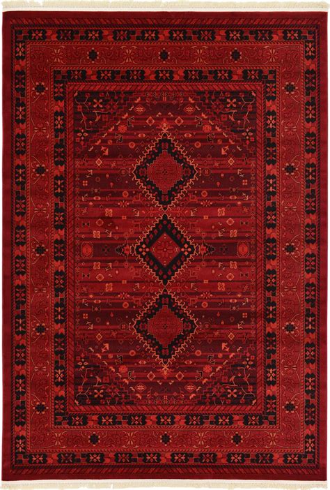 Traditional Rugs Persian Oriental Red Carpets New Bokhara Classic Area