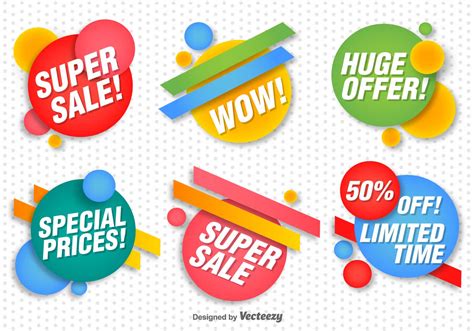 Promotional Vector Banners Set Download Free Vector Art Stock