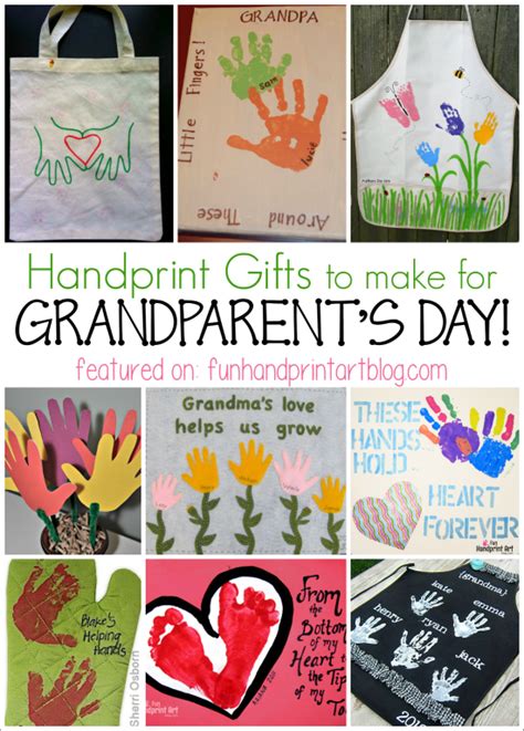 12 Handprint Ideas To Make Grandma For Grandparents Day Happy