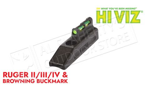 Hiviz Litewave Interchangeable Front Sight For Ruger Mkiimkiii
