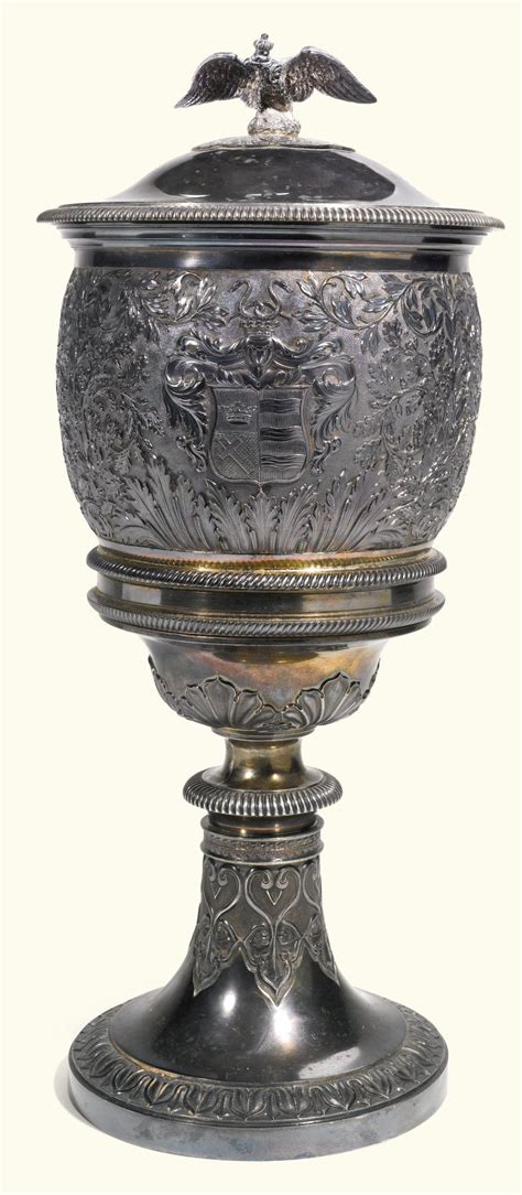 A Prussian Silver Presentation Cup And Cover Johann George Hossauer Berlin 1821 1841