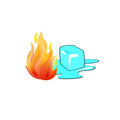 Fire And Ice Free Svg