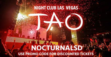 Si nous ne savez pas comment fonctionne un code promotionnel, pas de problème. Tao Nightclub Promo Code - NocturnalSD