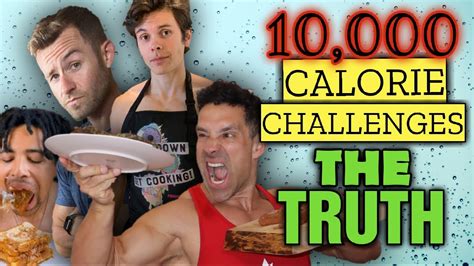 The Truth About 10000 Calorie Challenges Youtube