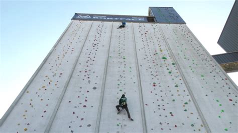 Terrifying Tower Becomes Uks Highest Climbing Wall Calderdale Lower
