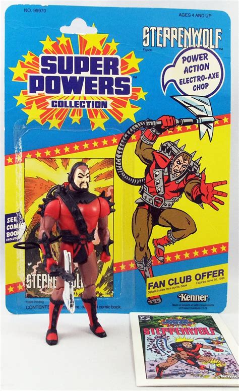 Dc Super Powers Kenner Steppenwolf Mint With Cardback